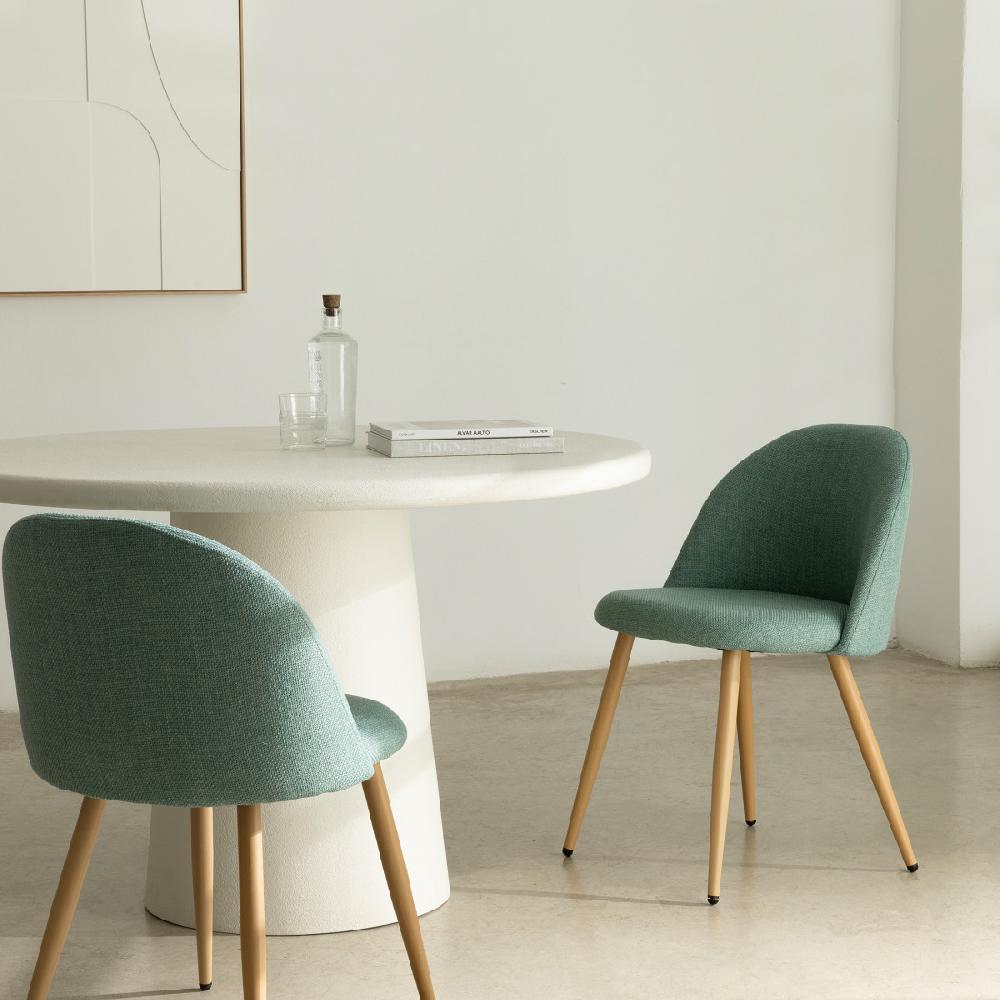 kenay home Silla tapizada menta