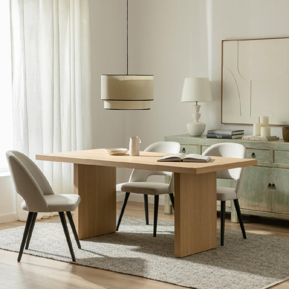 kenay home Mesa de comedor rectangular natural 180 Outlet