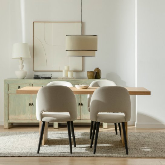 kenay home Mesa de comedor rectangular natural 180 Outlet