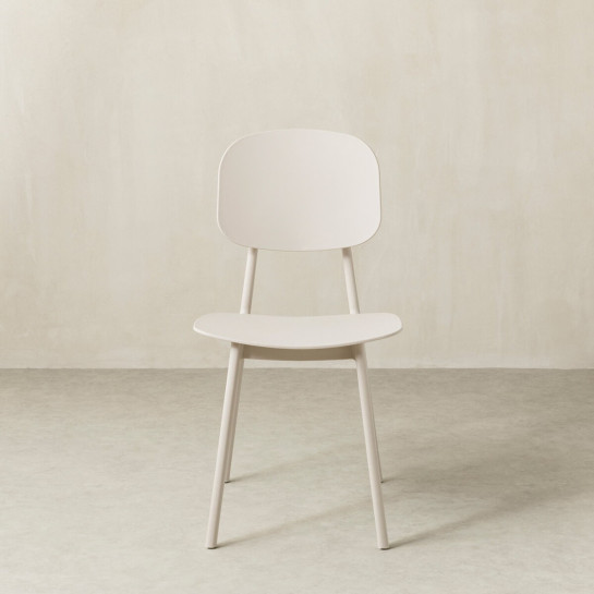 kenay home Silla polipropileno beige En oferta