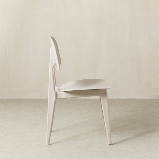 kenay home Silla polipropileno beige En oferta