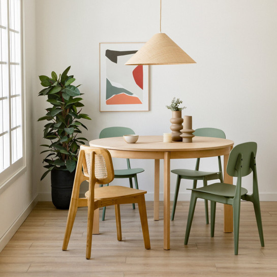 kenay home Silla polipropileno verde Rebajas de fábrica
