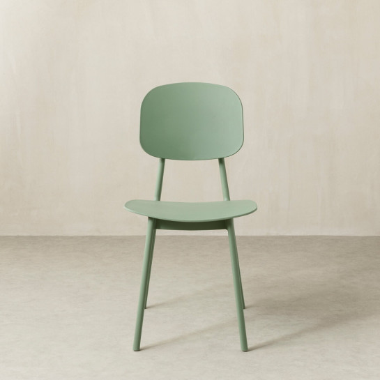 kenay home Silla polipropileno verde Rebajas de fábrica