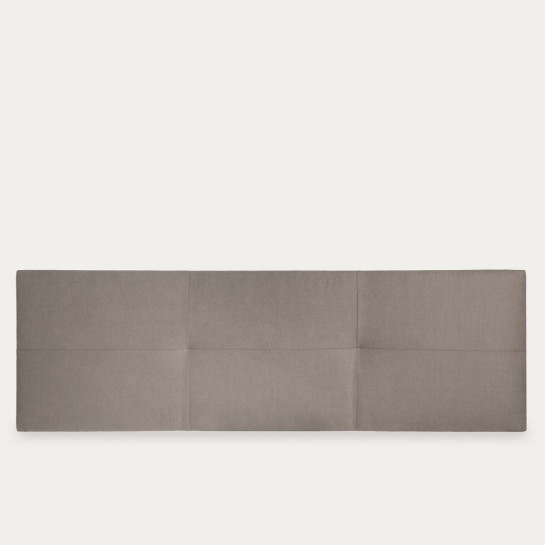kenay home Cabecero tapizado 150/160 gris Promoción por tiempo limitado