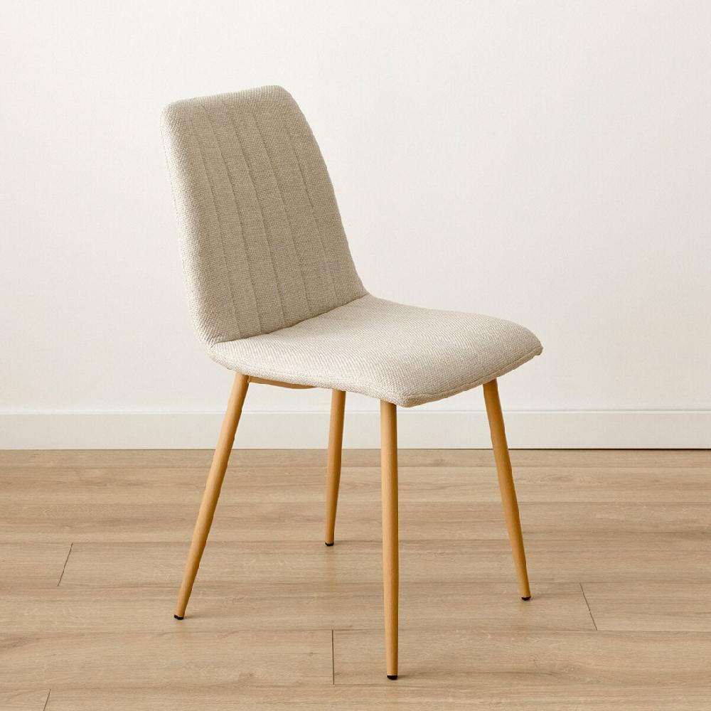 kenay home Silla tapizada beige