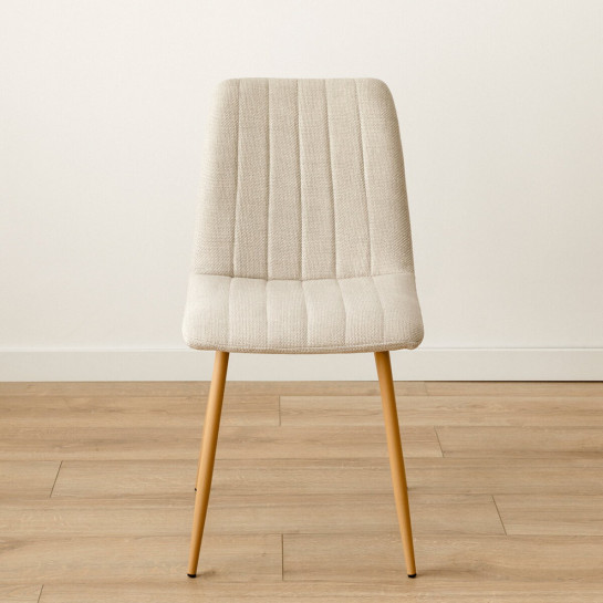 kenay home Silla tapizada beige Promoción trimestral
