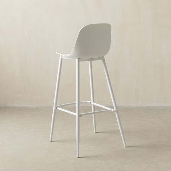 kenay home Taburete blanco En oferta