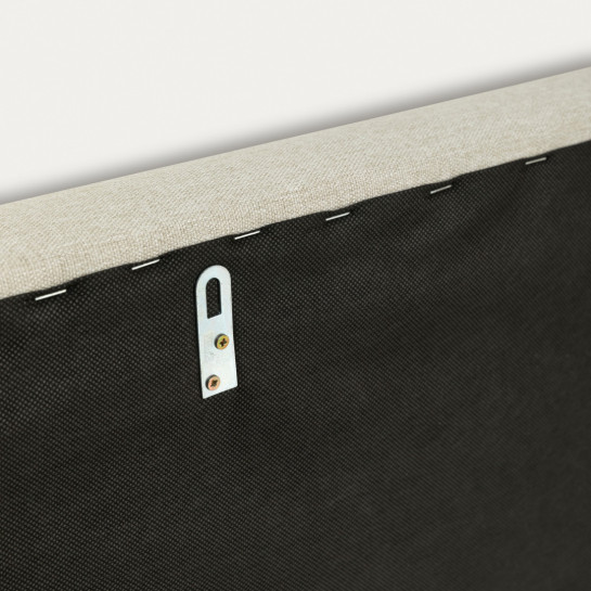 kenay home Cabecero tapizado 150/160 beige Venta caliente
