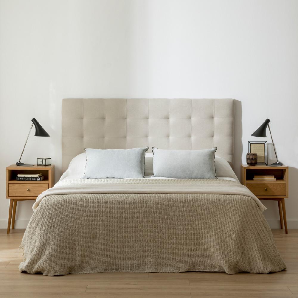 kenay home Cabecero tapizado 150/160 beige