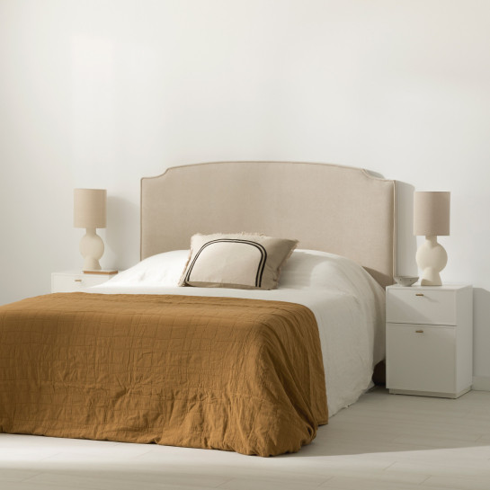 kenay home Cabecero tapizado 150/160 beige Últimos 3 días
