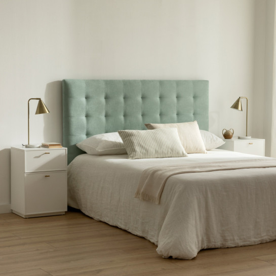 kenay home Cabecero tapizado 150/160 menta Último día