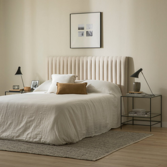 kenay home Cabecero tapizado personalizable Ofertas de temporada