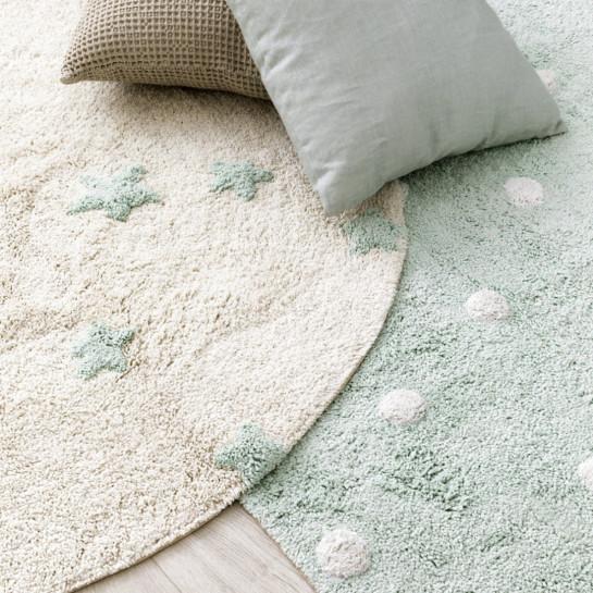 kenay home Alfombra infantil menta lavable Promoción por tiempo limitado