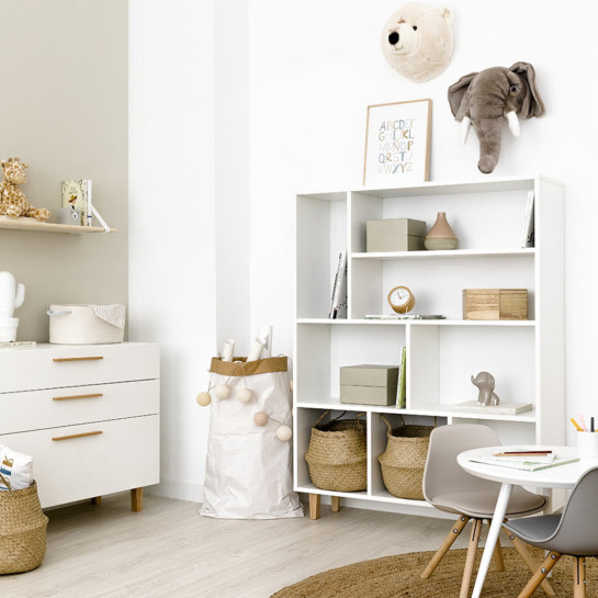 kenay home Estantería blanca Superdescuento