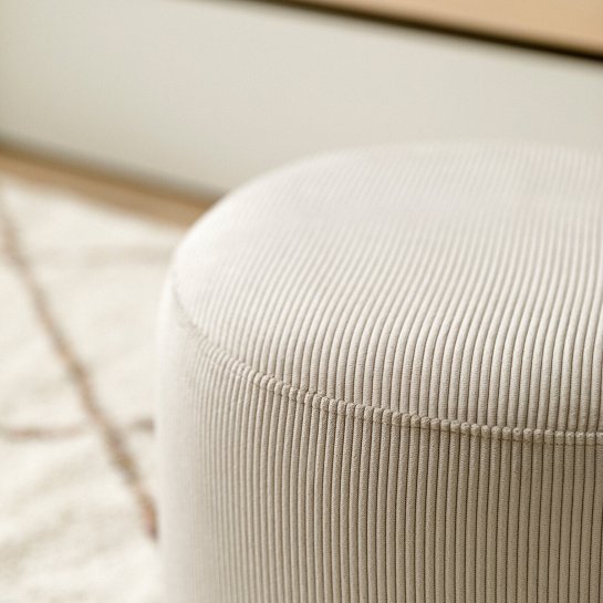 kenay home Puf 35 cm beige Limitado a 3 días