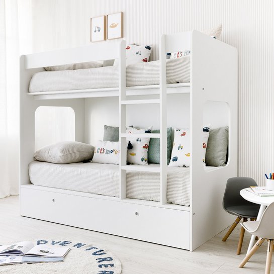 kenay home Litera con cama nido personalizable Rebajas de fin de temporada