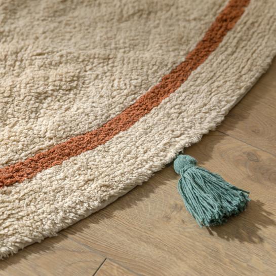 kenay home Alfombra infantil terracota 150 Descuento