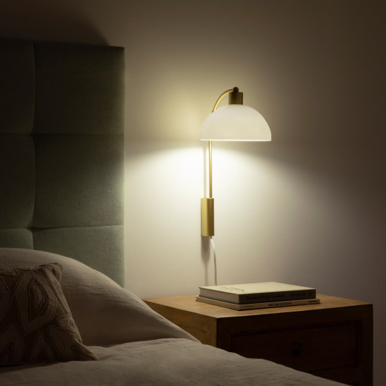 kenay home Aplique de pared dorado Rebajas online