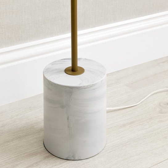 kenay home Lámpara de pie dorada Precios de Black Friday