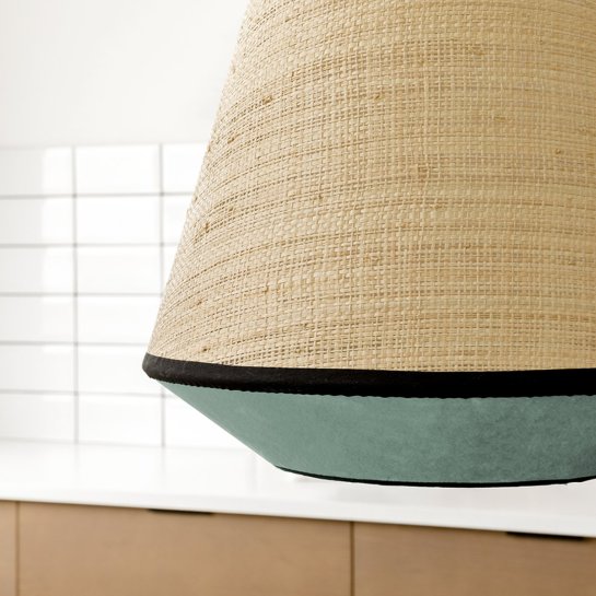 kenay home Lámpara de techo natural - menta Libre de impuestos