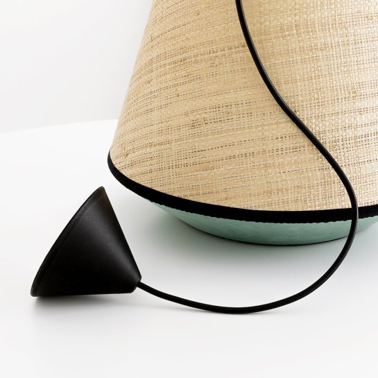kenay home Lámpara de techo natural - menta Libre de impuestos