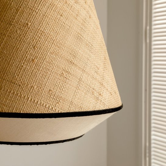 kenay home Lámpara de techo natural - blanco Ofertas de temporada
