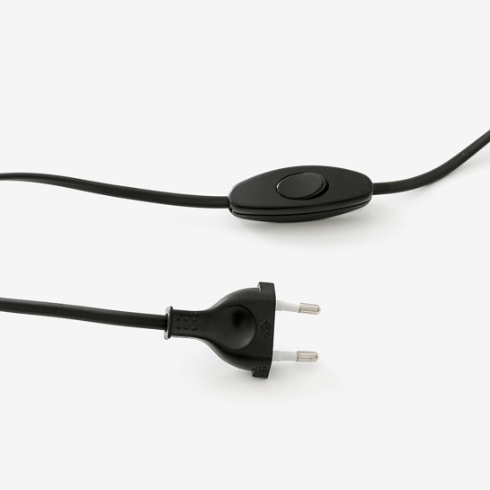 kenay home Lámpara de sobremesa negra Ofertas especiales