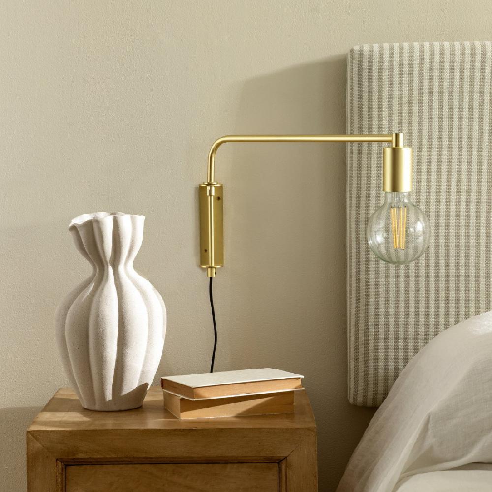 kenay home Aplique de pared dorado Devoluciones gratuitas