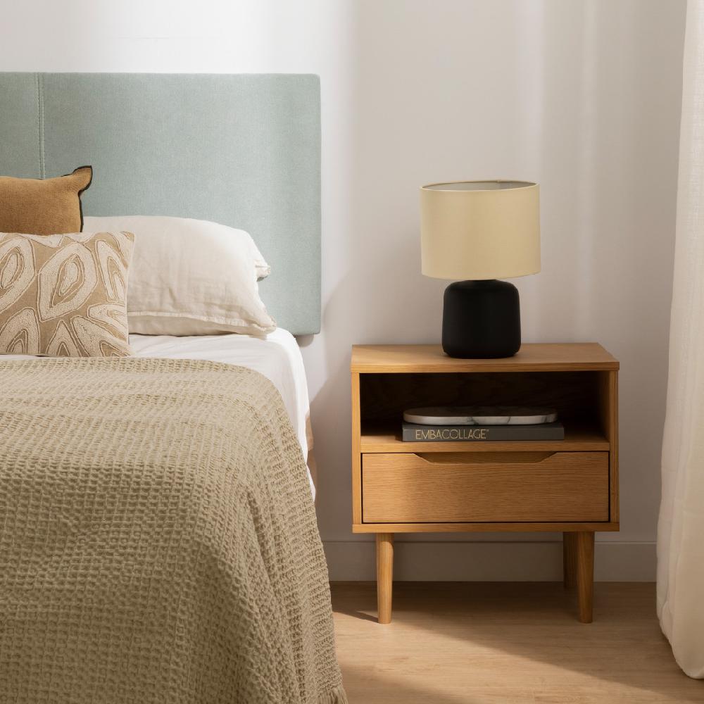 kenay home Lámpara de sobremesa negra Outlet online