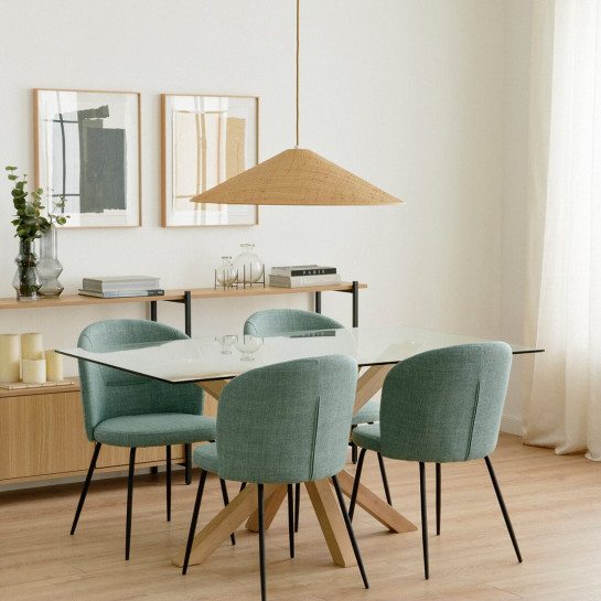 kenay home Silla tapizada menta Descuento