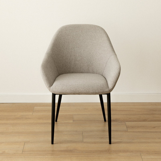 kenay home Silla tapizada gris Mejor oferta