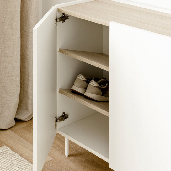 kenay home Zapatero blanco Rebajas top
