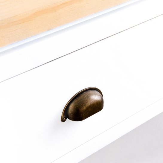 kenay home Consola blanca 1 cajón COMPRAR AHORA
