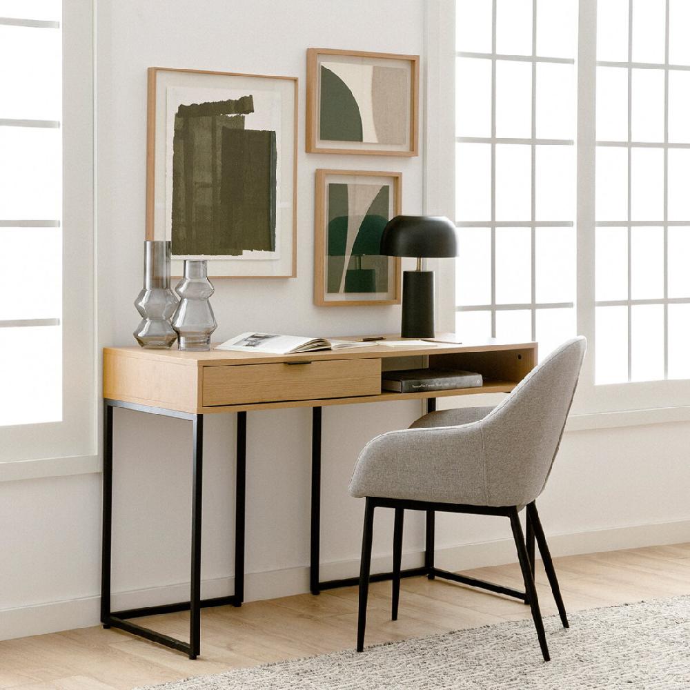 kenay home Escritorio negro 120