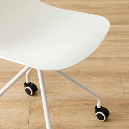 kenay home Silla de ruedas blanca Liquidación