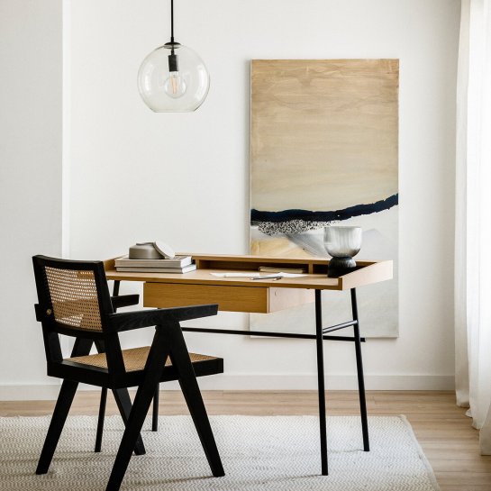 kenay home Escritorio negro 120 Ahorra y exporta