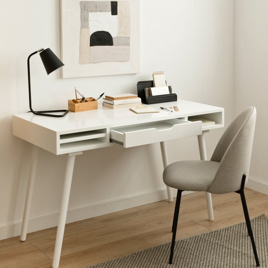 kenay home Escritorio blanco Precios de Black Friday