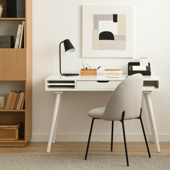 kenay home Escritorio blanco Precios de Black Friday