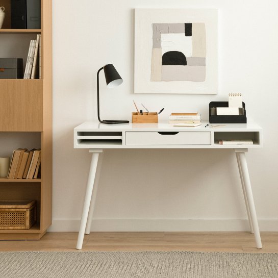 kenay home Escritorio blanco Precios de Black Friday