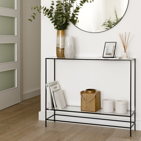 kenay home Consola negra En oferta