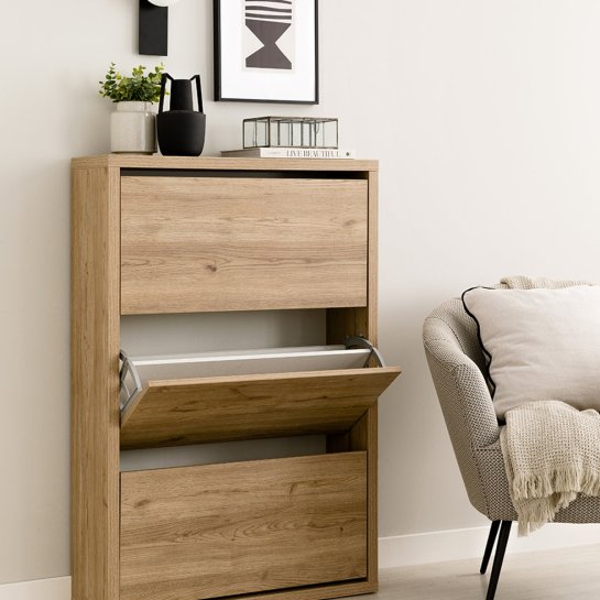 kenay home Zapatero natural personalizable Descuento por venta flash