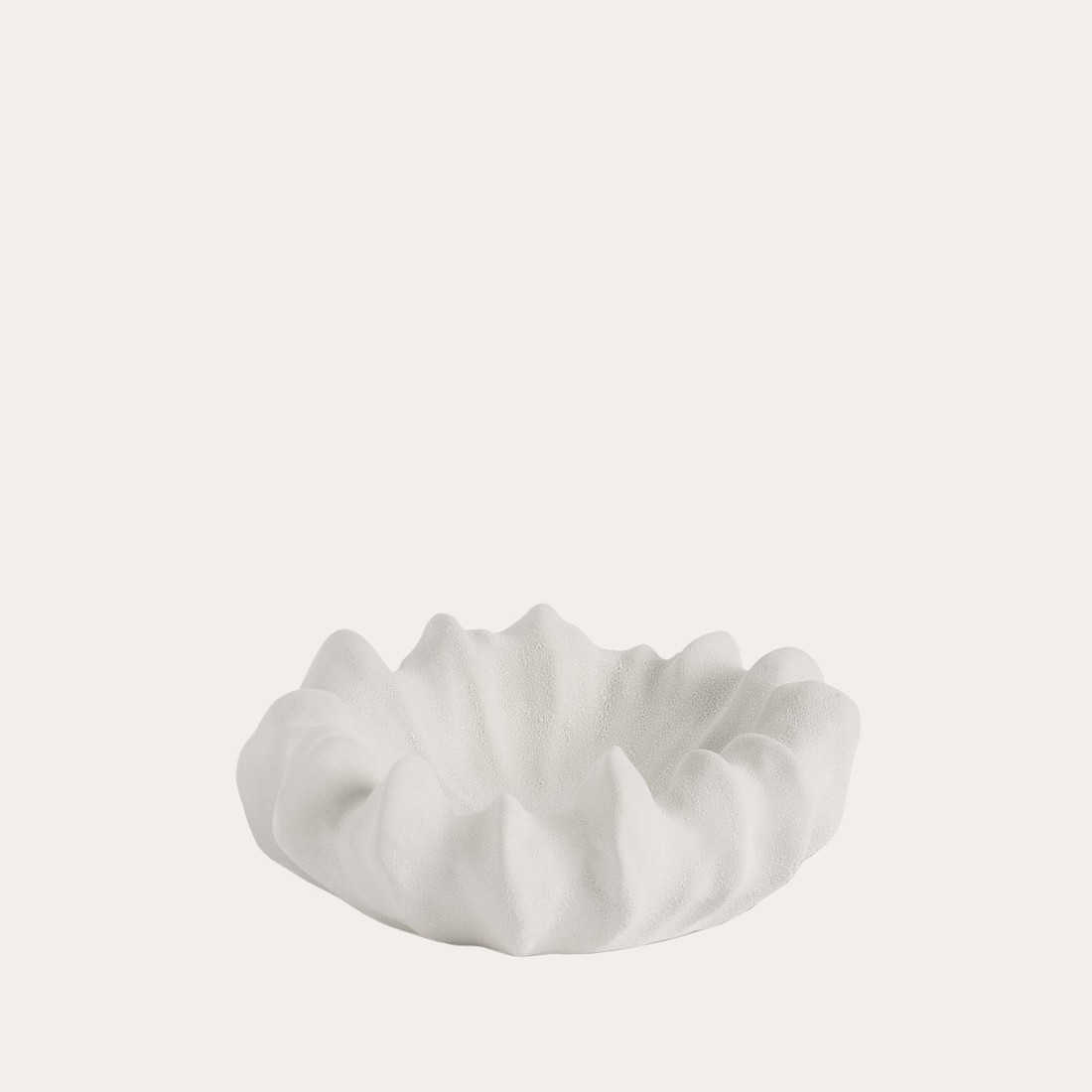 kenay home Centro decorativo cerámica blanco Precio ultrabajo