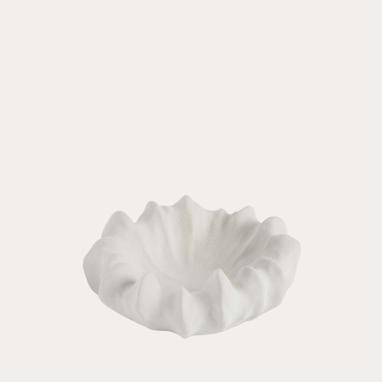 kenay home Centro decorativo cerámica blanco Precio ultrabajo