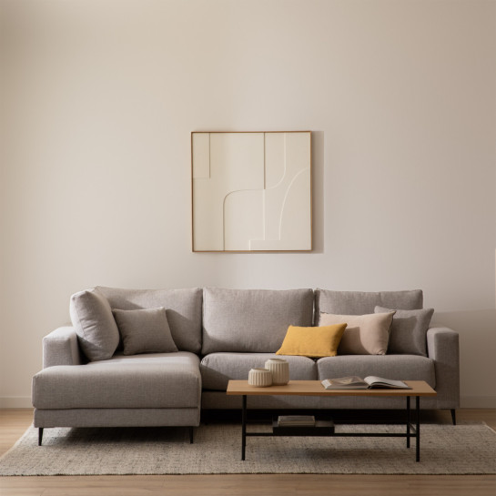 kenay home Sofá chaise izquierda perla Última moda