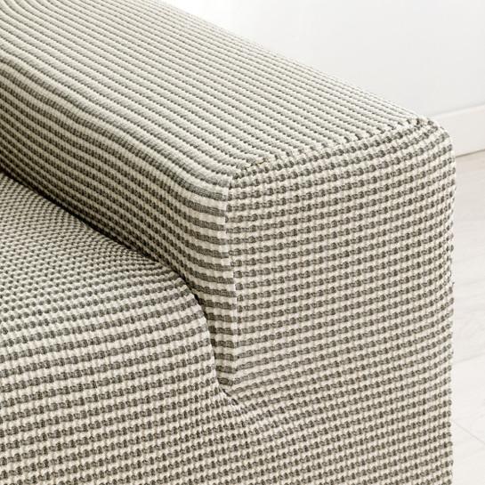 kenay home Funda sofá chaise izquierda brazo largo dual gris Ofertas de temporada