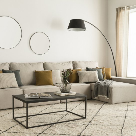 kenay home Sofá 3 plazas + chaise grande personalizable 2025