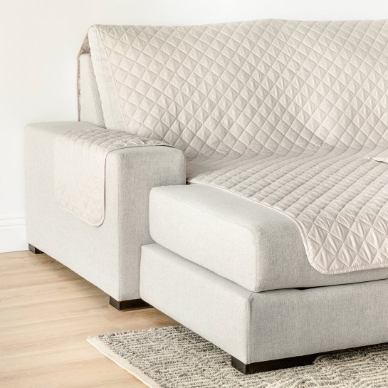 kenay home Funda chaise 240 cm marfil Rebajas baratas