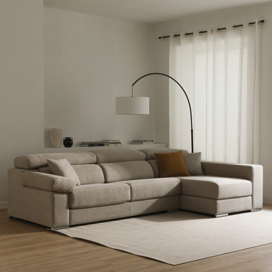 kenay home Sofá perla chaise derecha Tienda