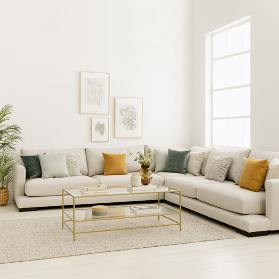 kenay home Sofá rinconera personalizable Liquidación