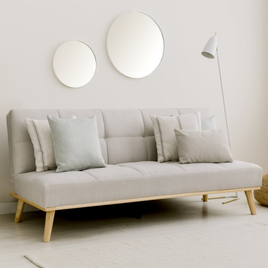kenay home Sofá cama beige Rebajas online